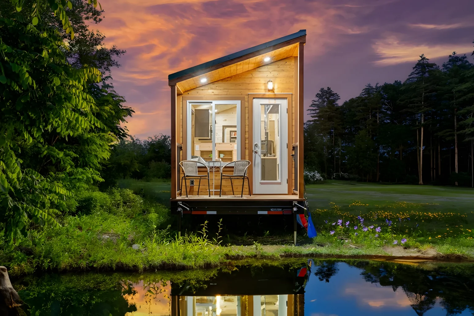 tiny house 14m2 The Little Lodge par Back Country Tiny Homes