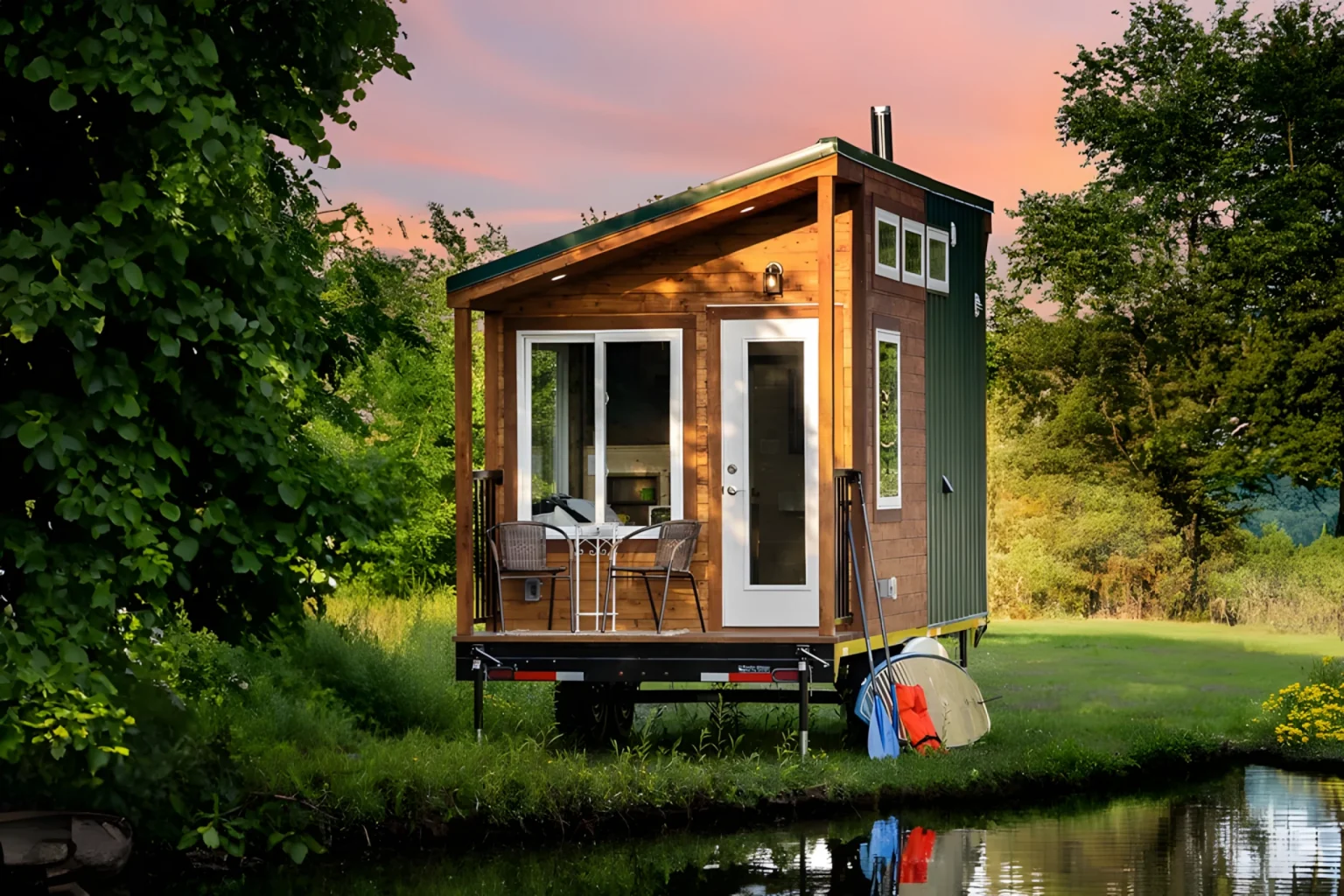 tiny house 14m2 The Little Lodge par Back Country Tiny Homes