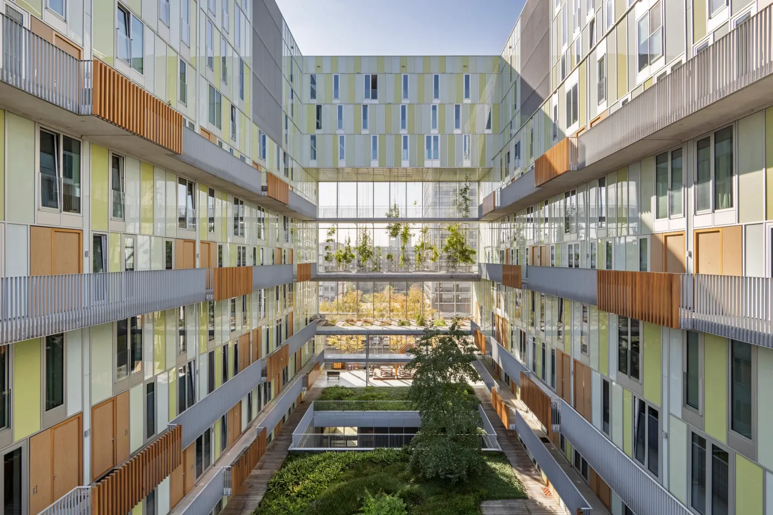 immeuble contemporain Amsterdam