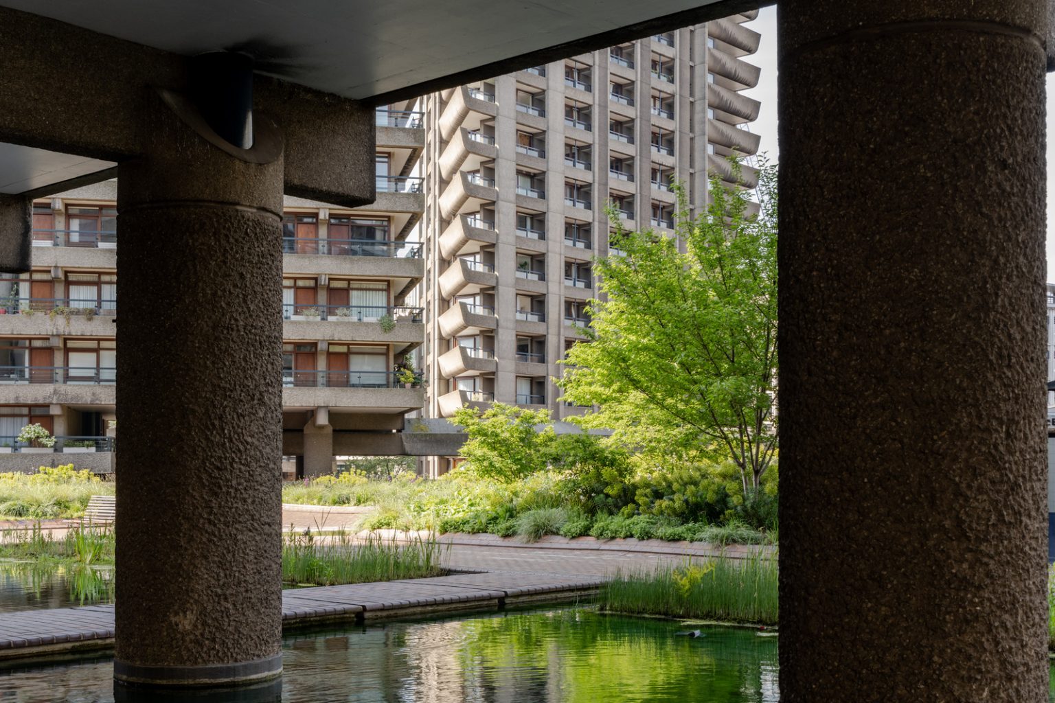 jardin The Barbican Londres