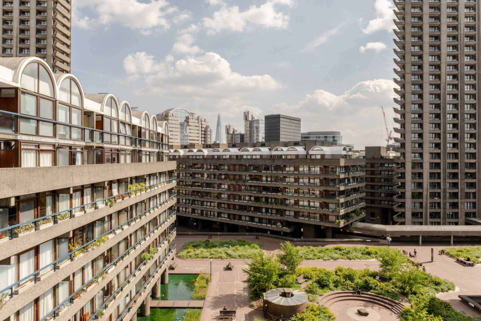 jardin The Barbican Londres