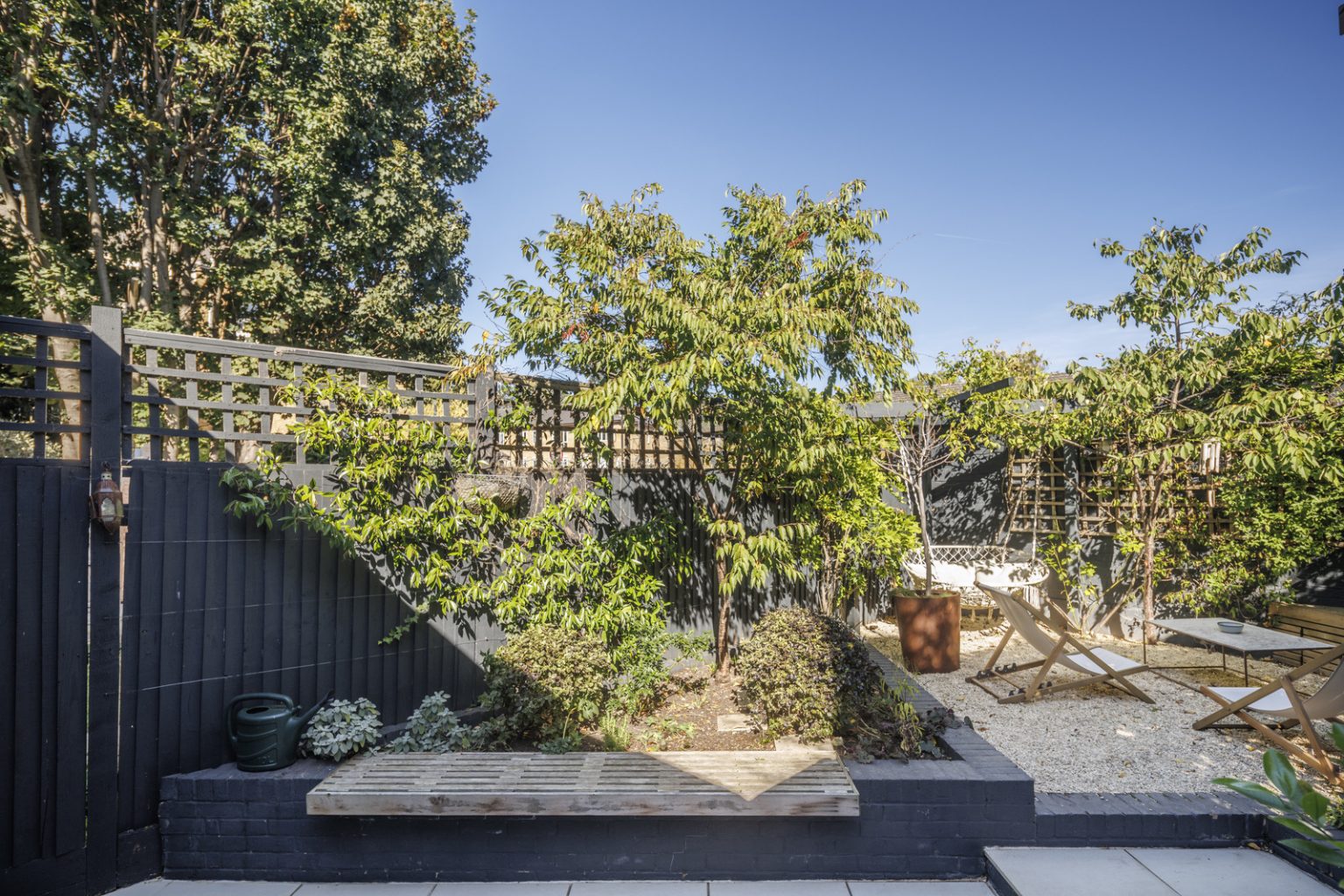jardin de ville paysagé