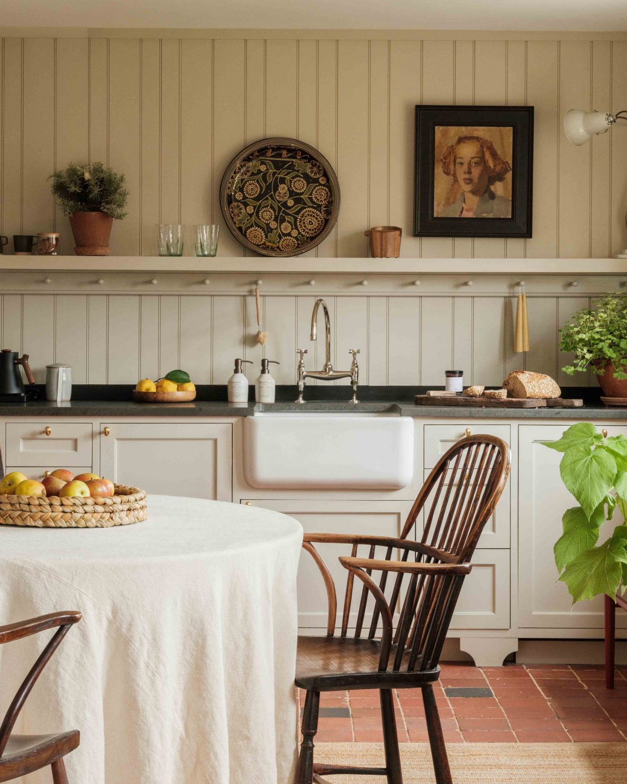 cuisine décoration rustique chic maison de campagne Keeper's cottage
