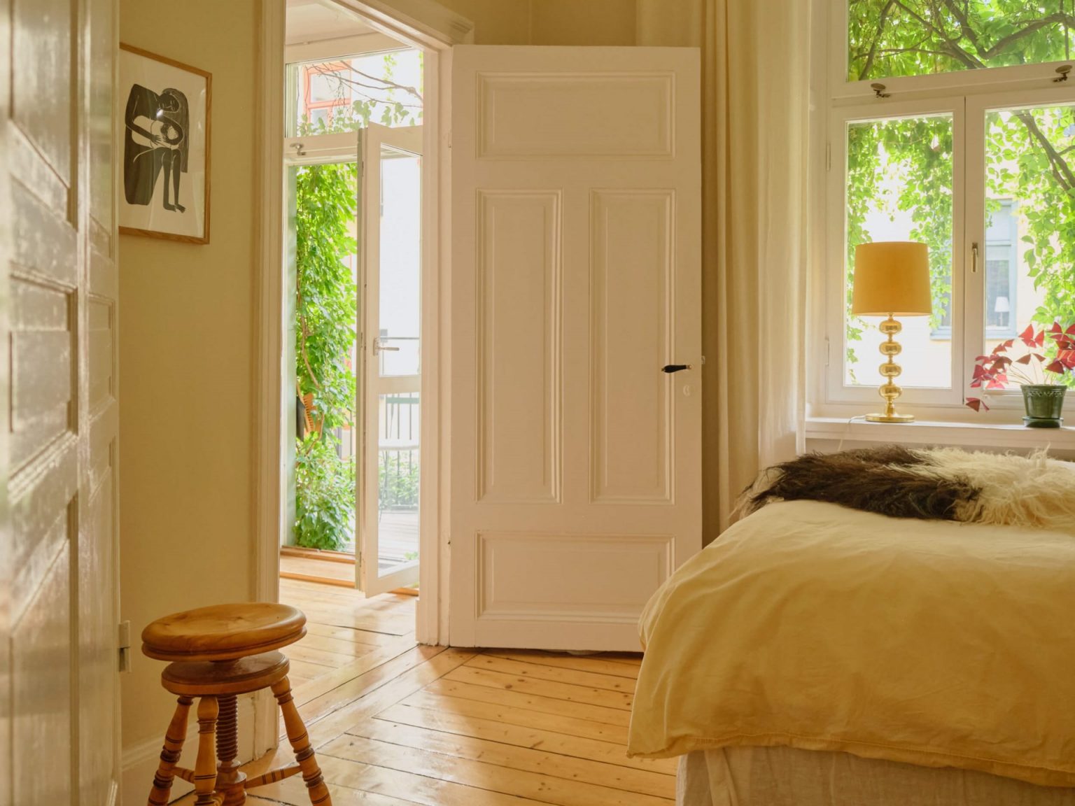 chambre décoration scandinave