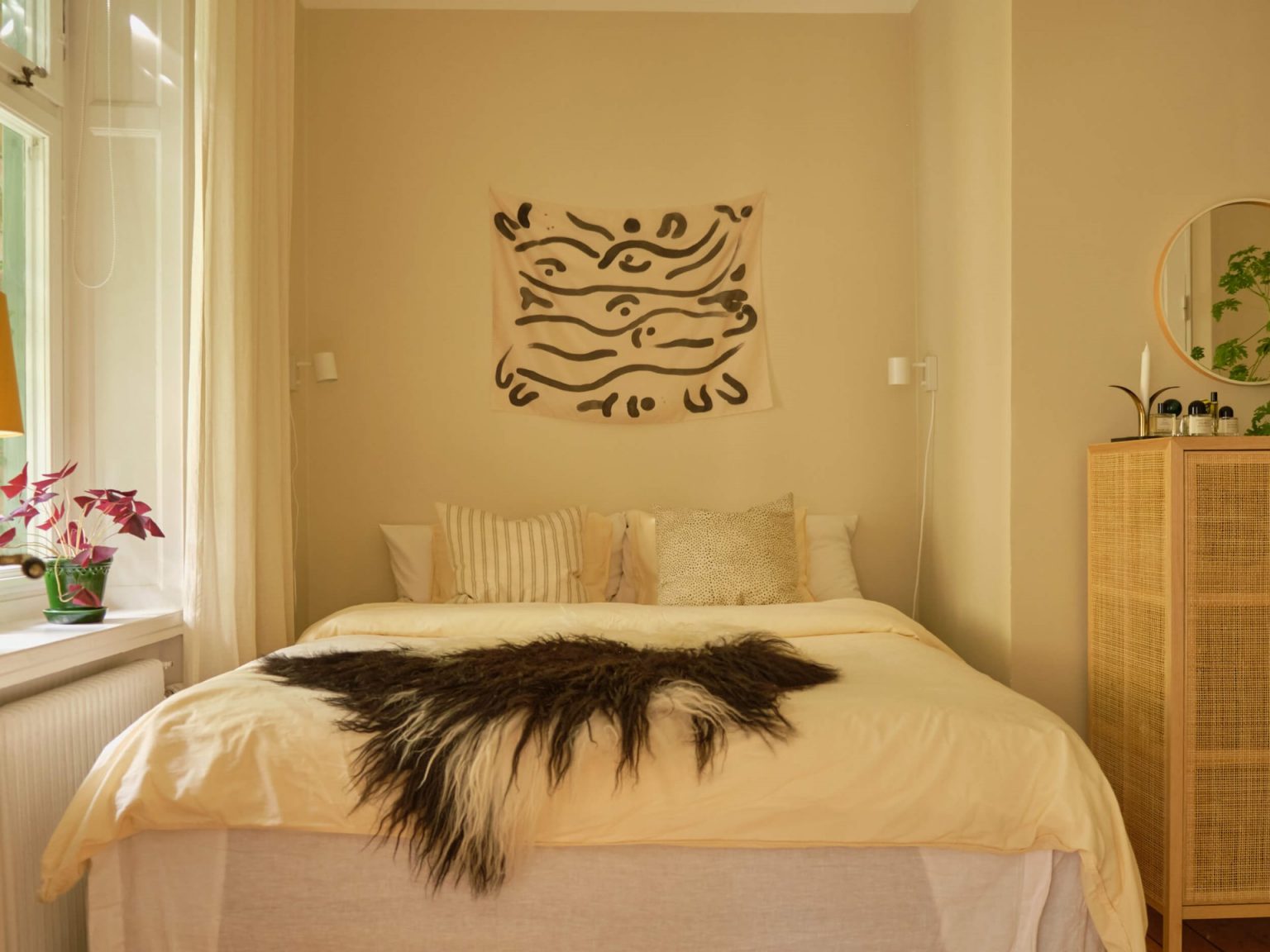chambre décoration scandinave