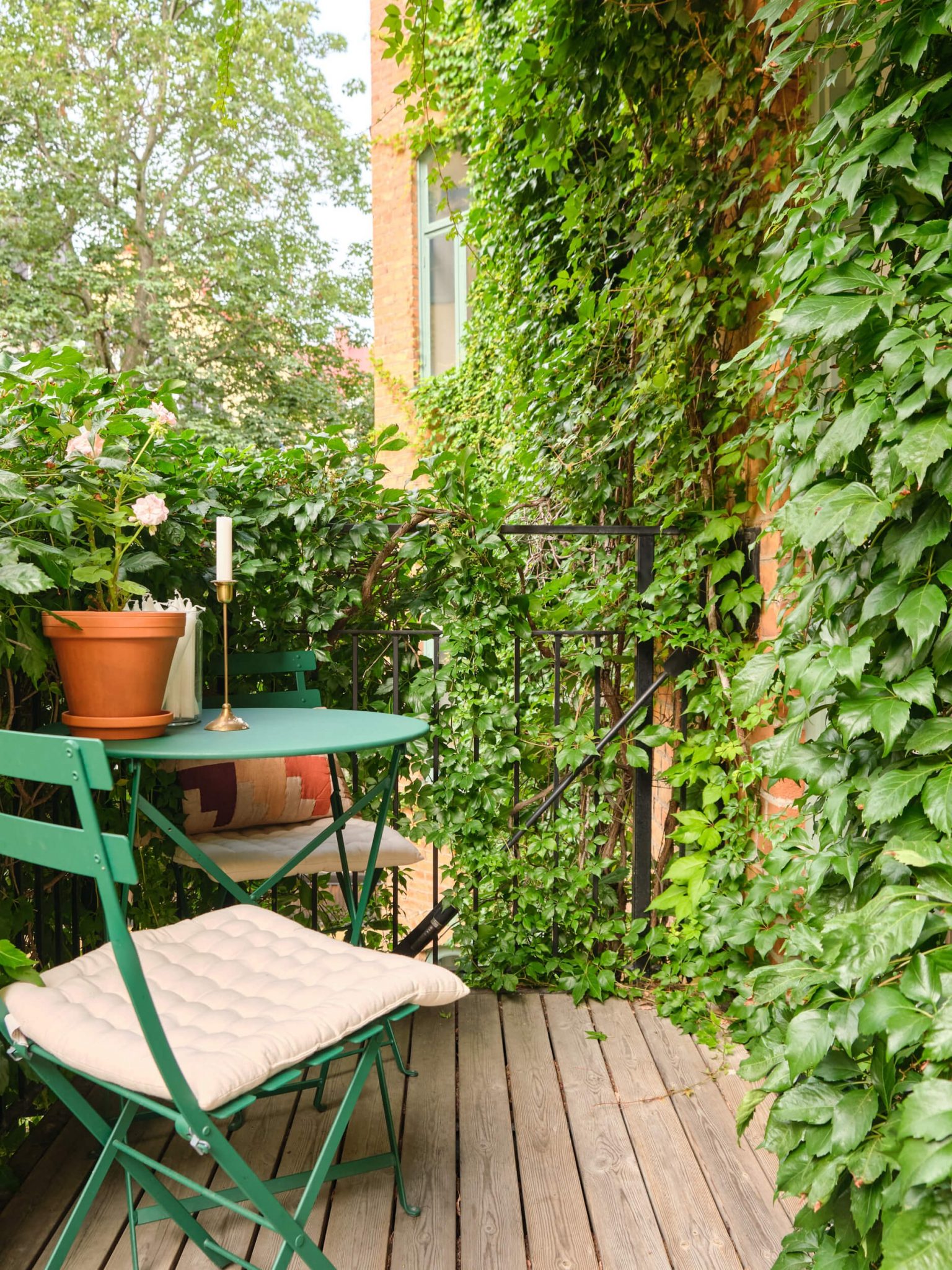 balcon sur cour