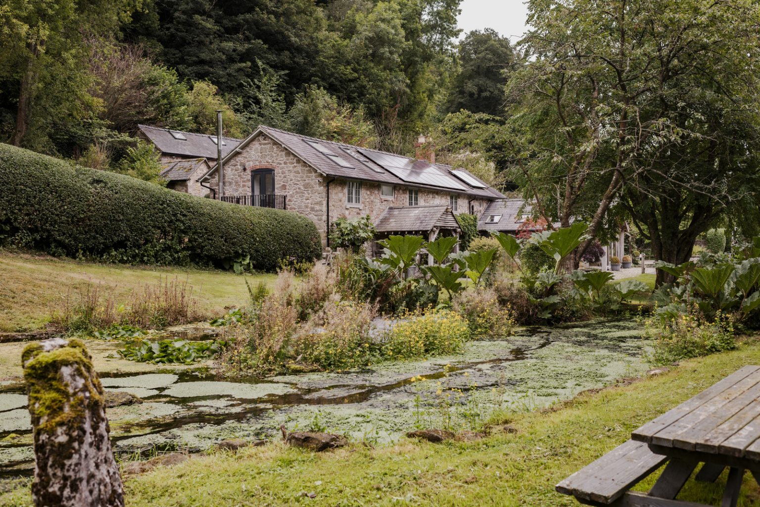 maison galloise rénovée avec extension