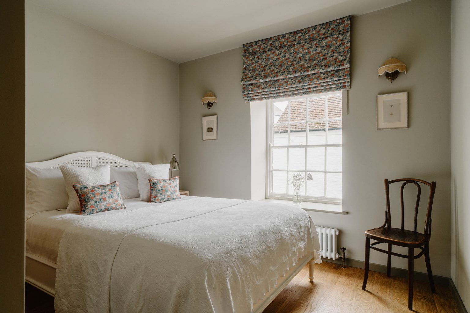 chambre décoration anglaise rustique chic