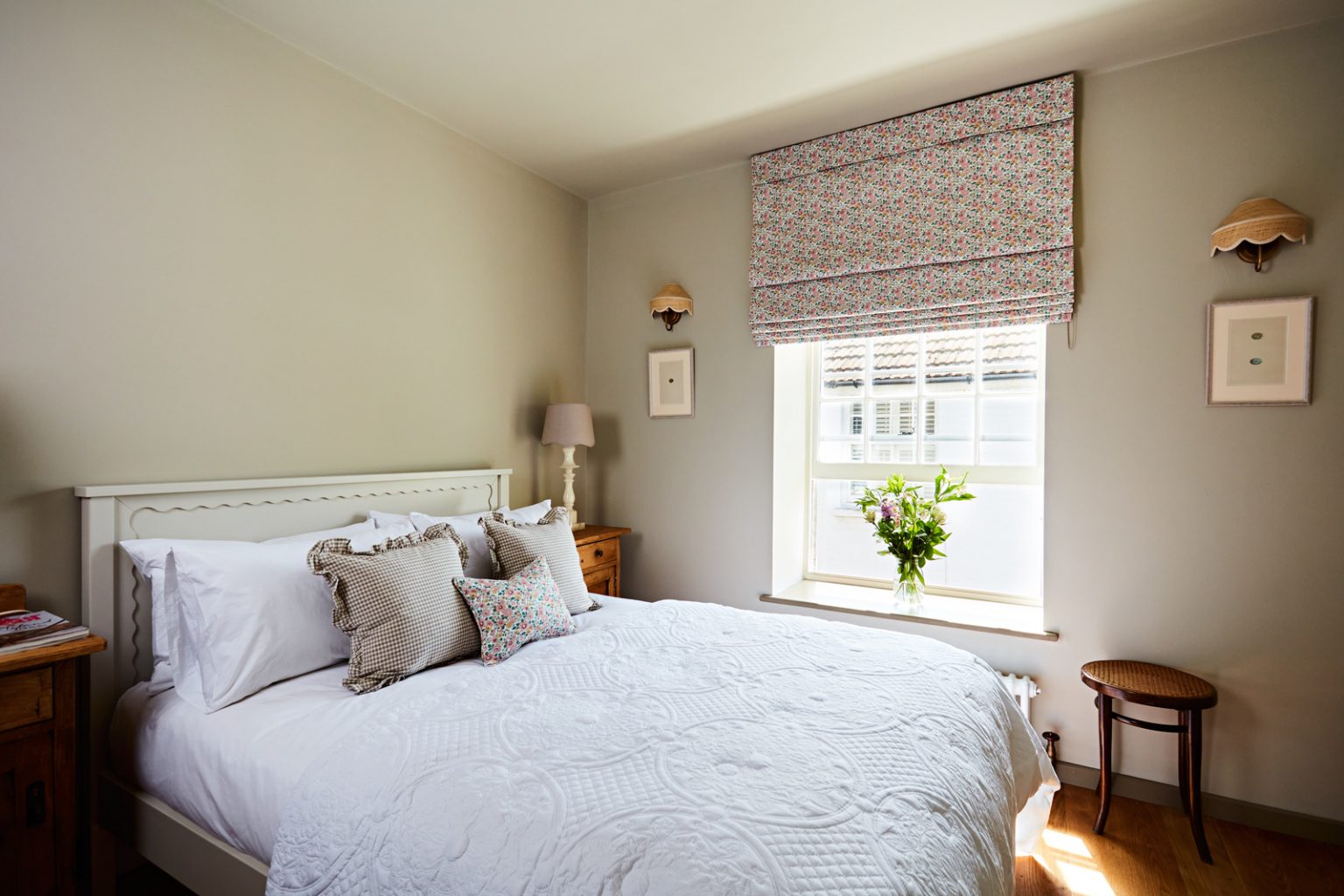 chambre décoration anglaise rustique chic