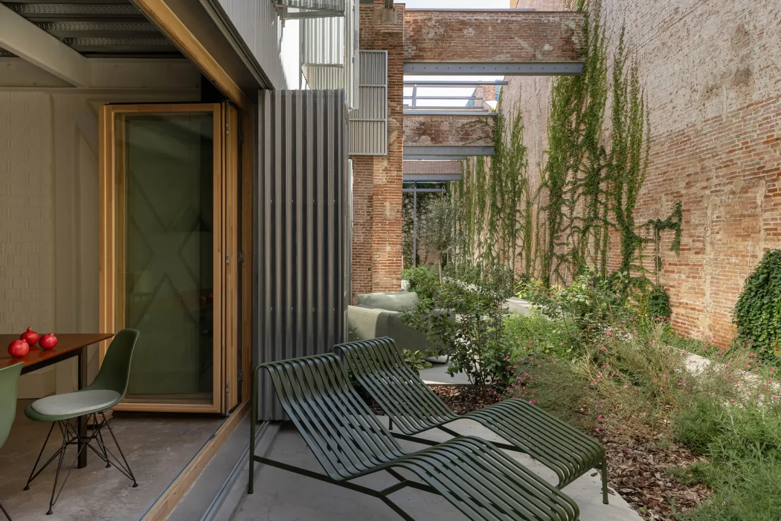 terrasse triplex design Barcelone