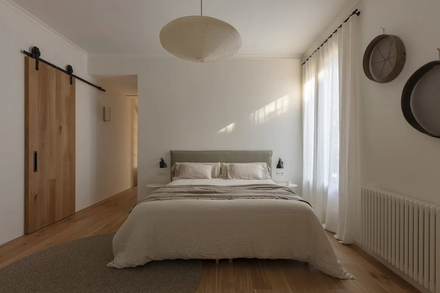 chambre décoration contemporaine et naturelle