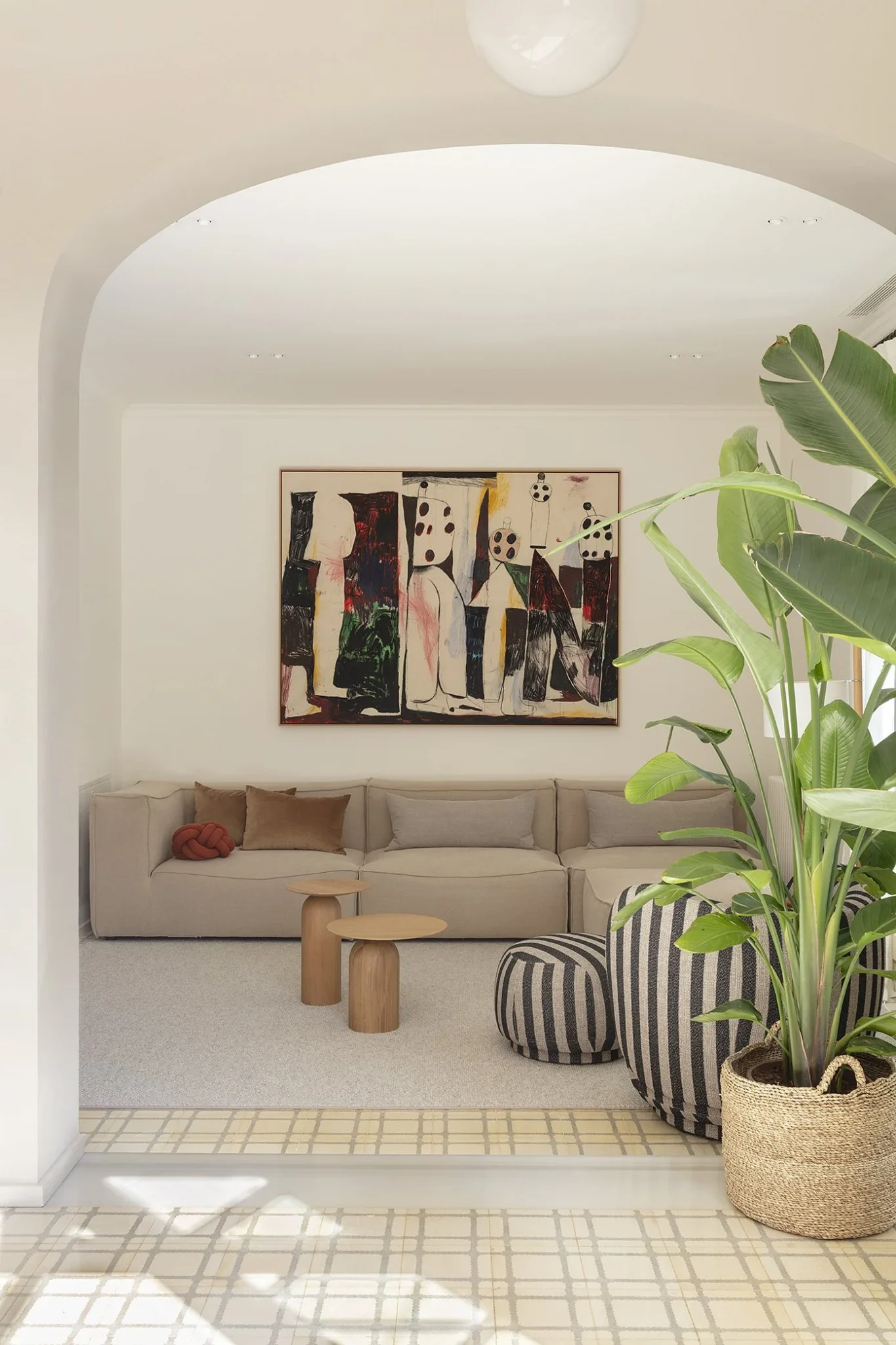 salon décoration contemporaine