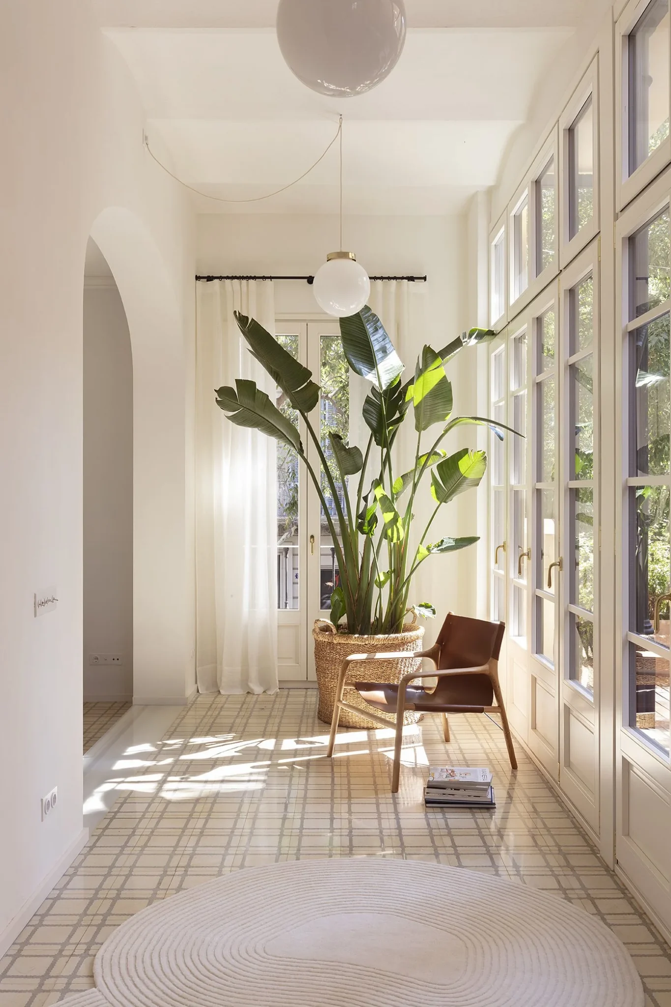 galerie vitrée décoration contemporaine