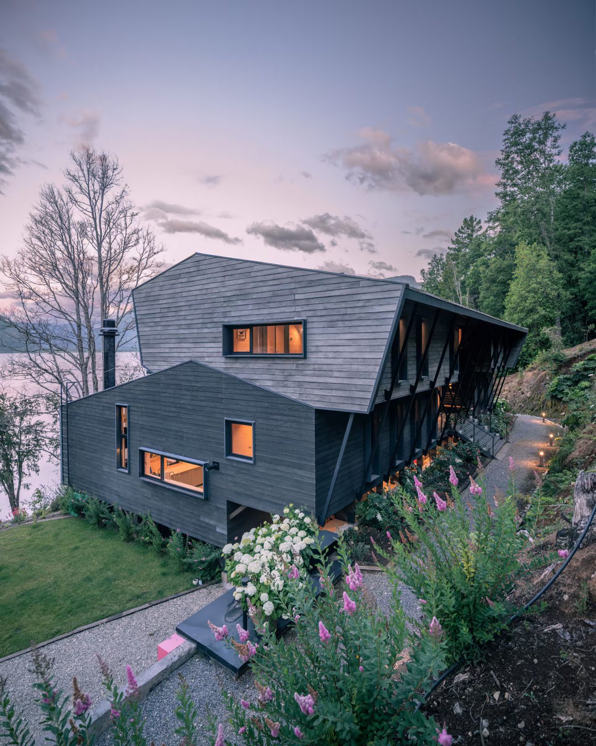 maison en bois