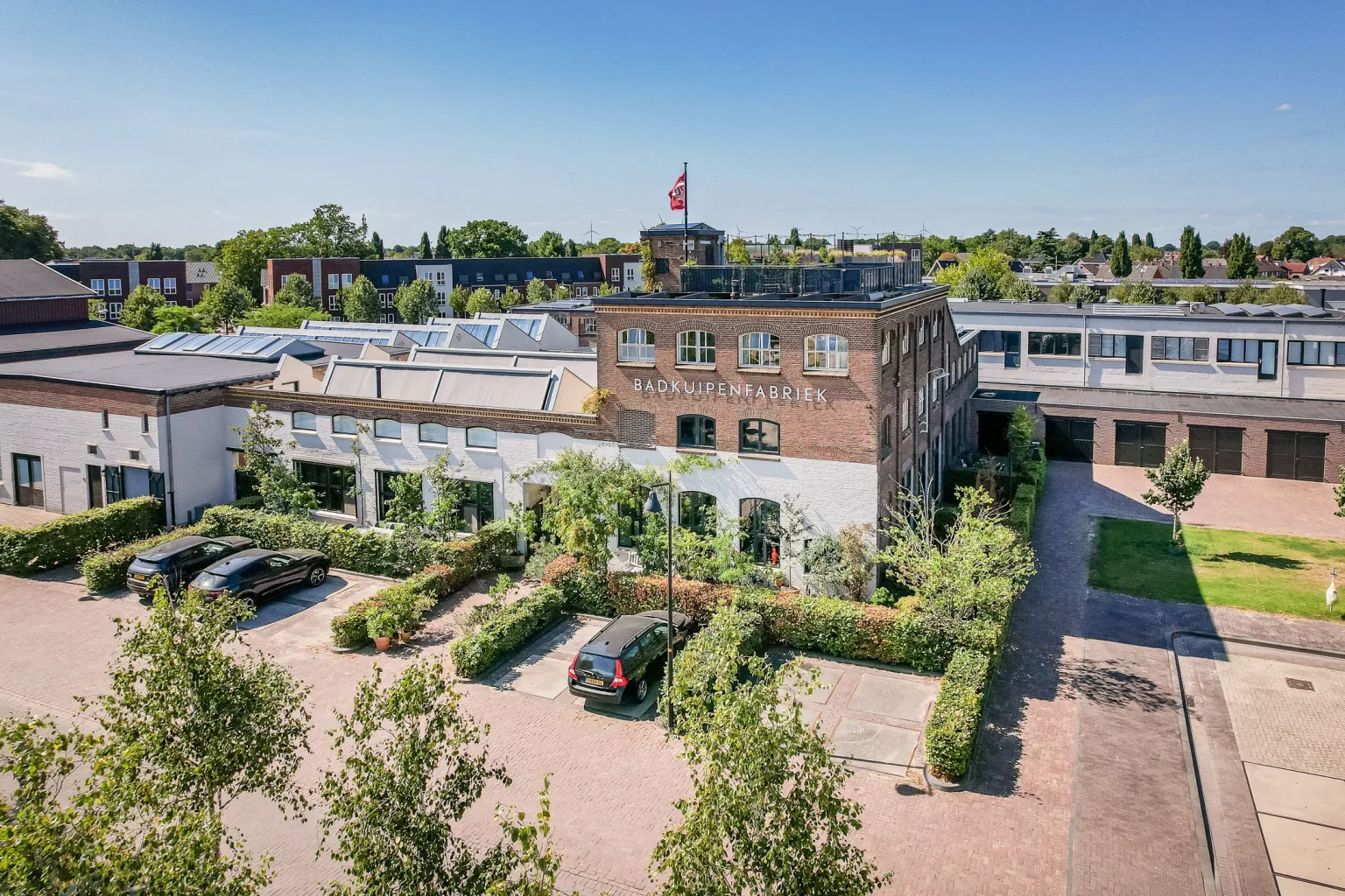 ancienne usine en briques Pays-Bas
