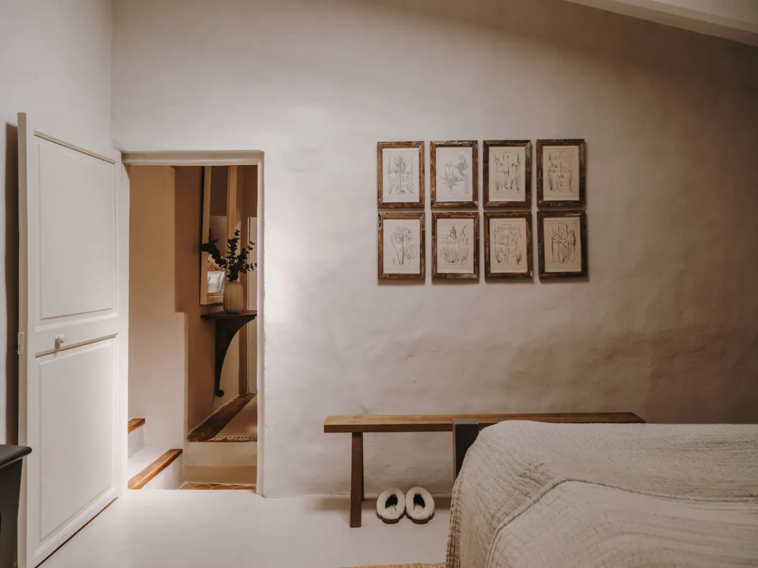 chambre décoration rustique chic et naturelle