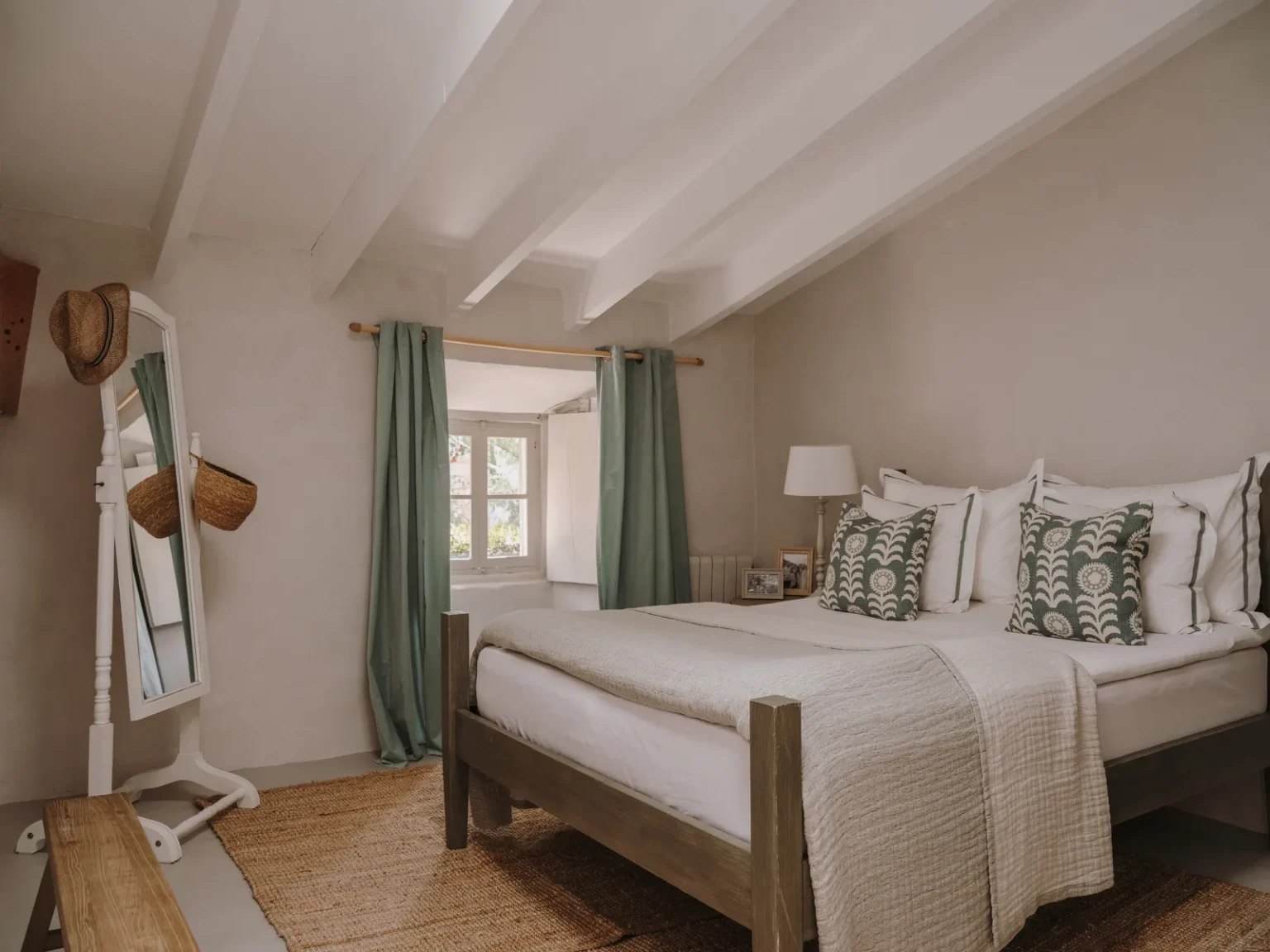 chambre décoration rustique chic et naturelle