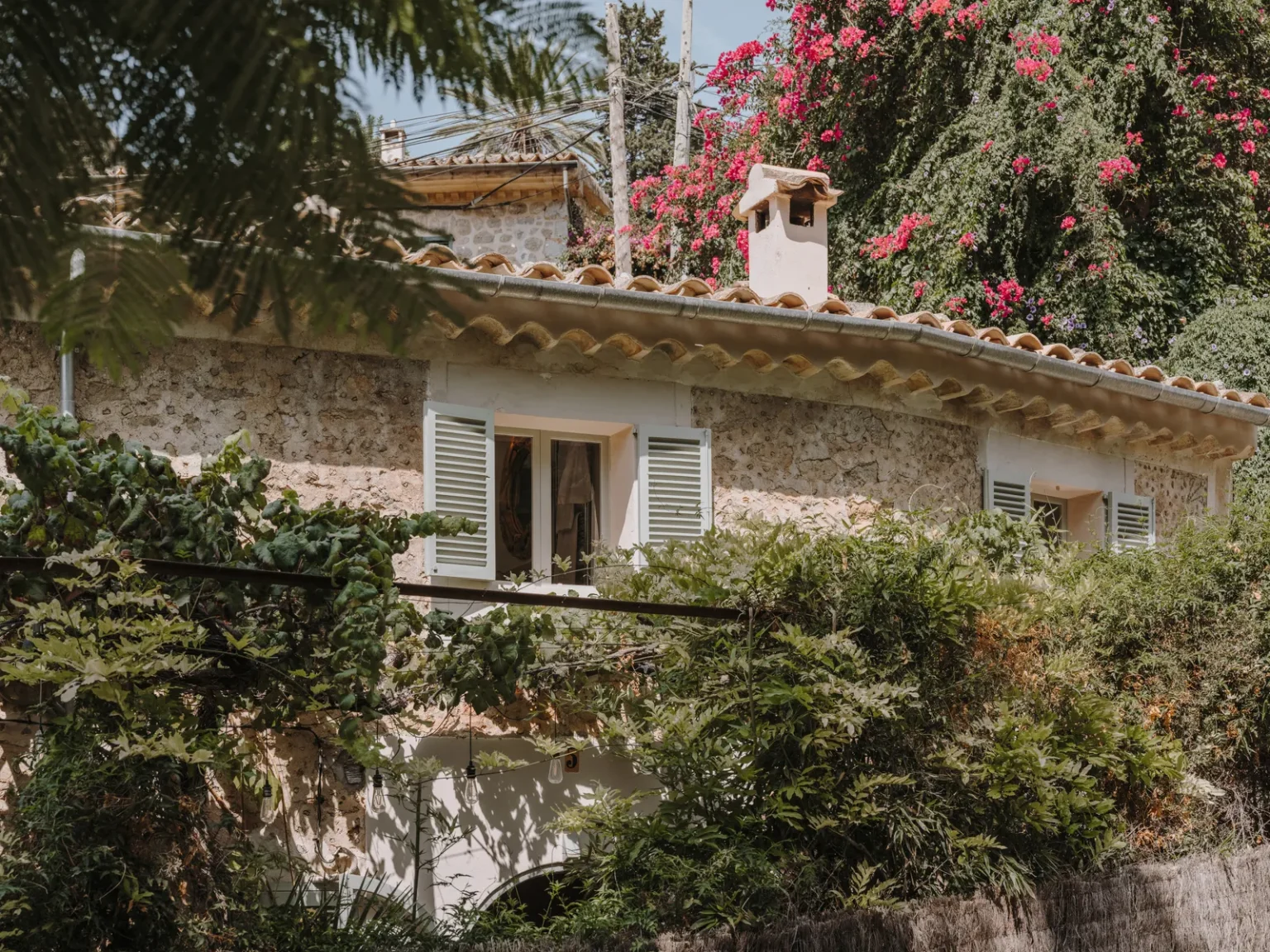 maison ancienne en pierres Majorque