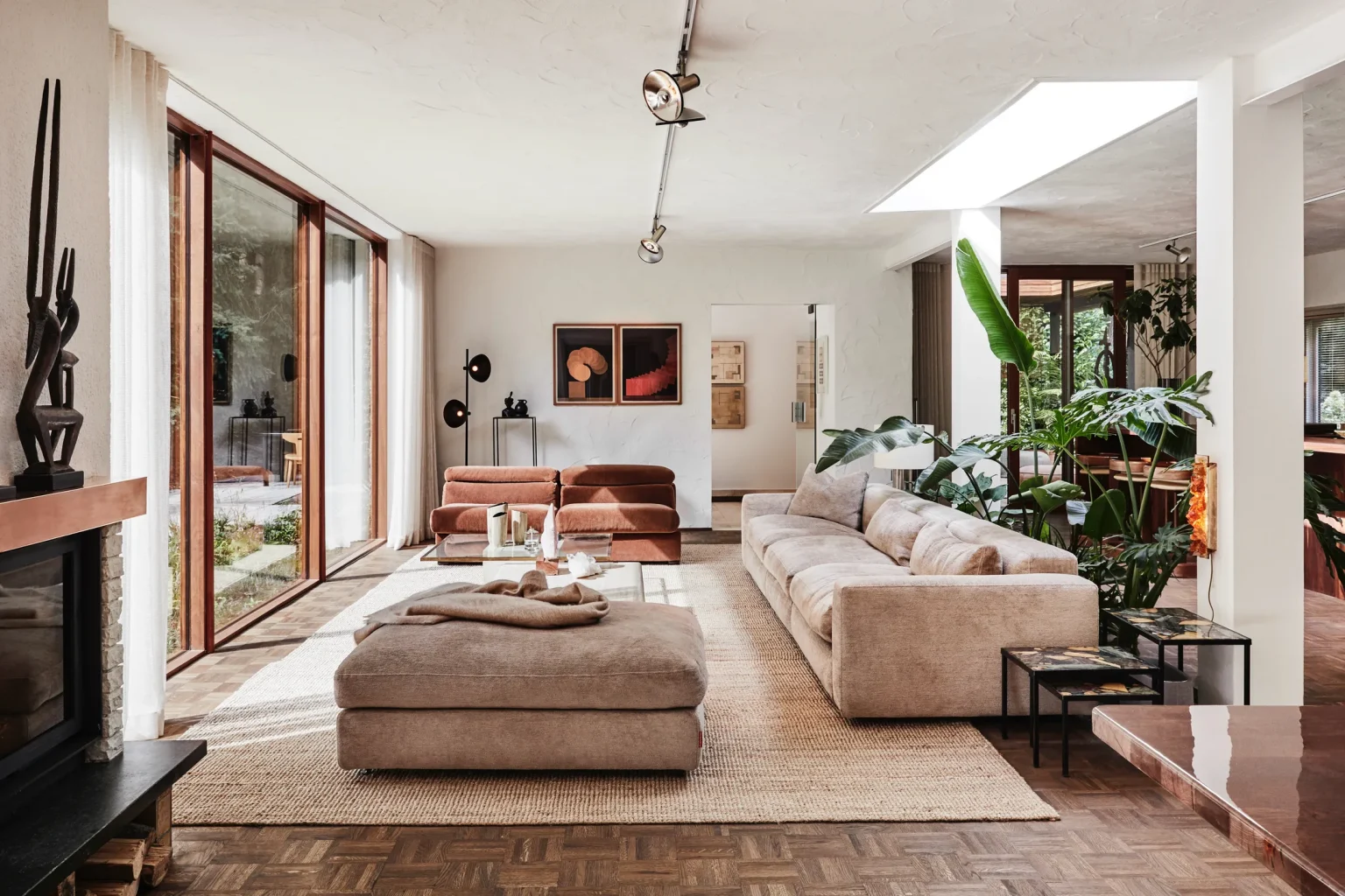 salon maison contemporaine Pays-Bas