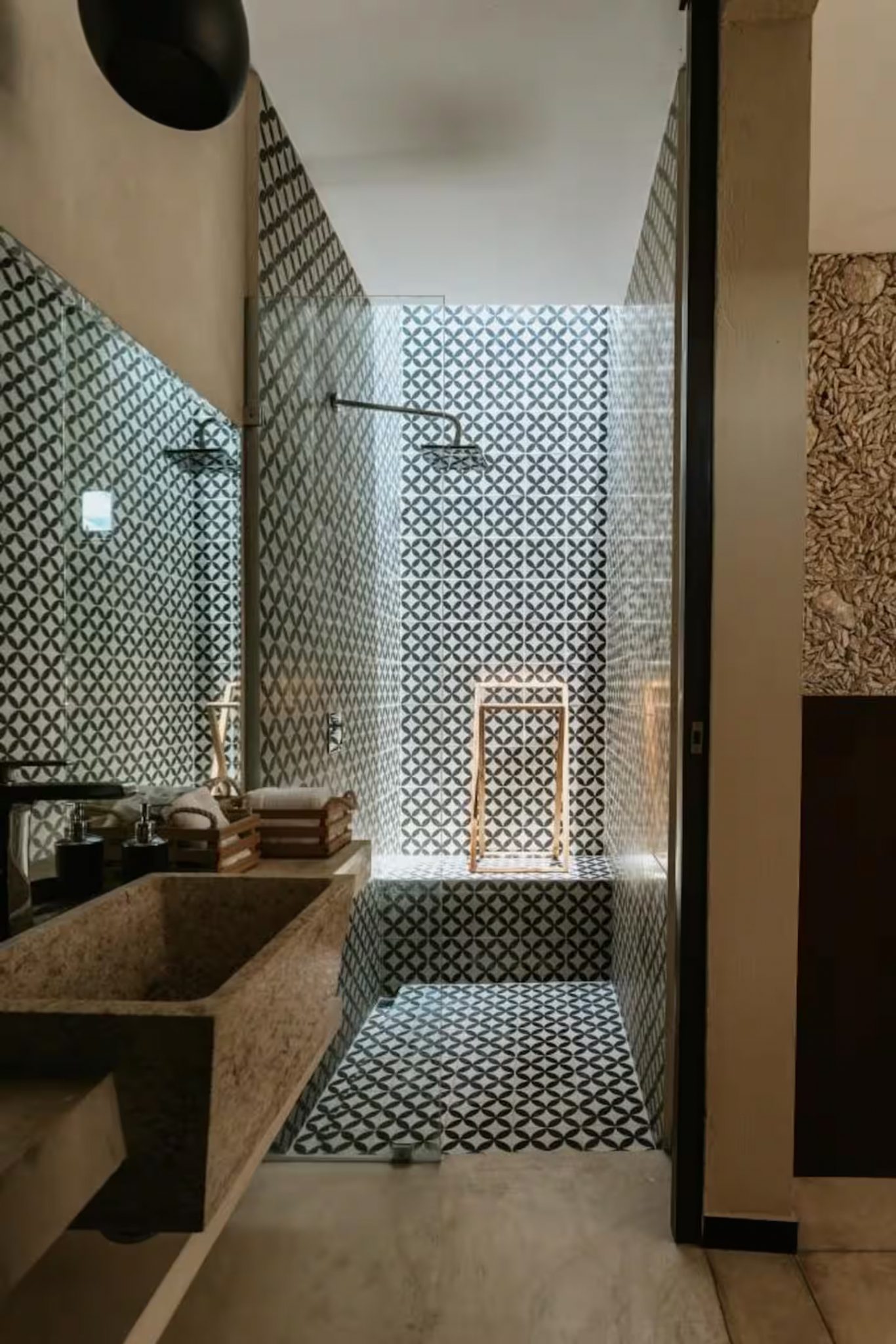 salle de bain maison rénovée Merida Casa Aurea (anciennement Casa Xólotl) 