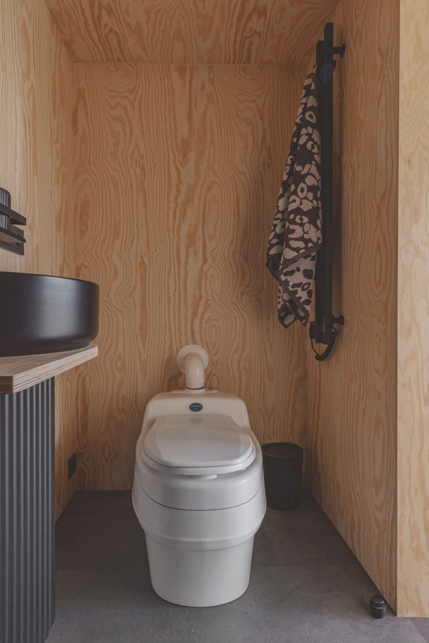 salle de bain design mini maison mobile