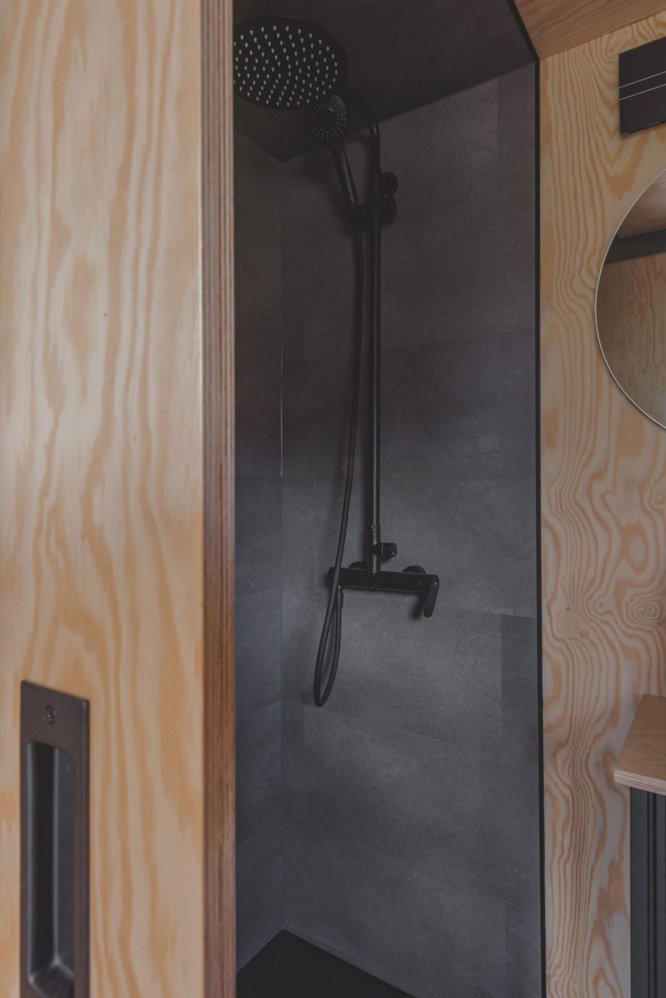 salle de bain design mini maison mobile