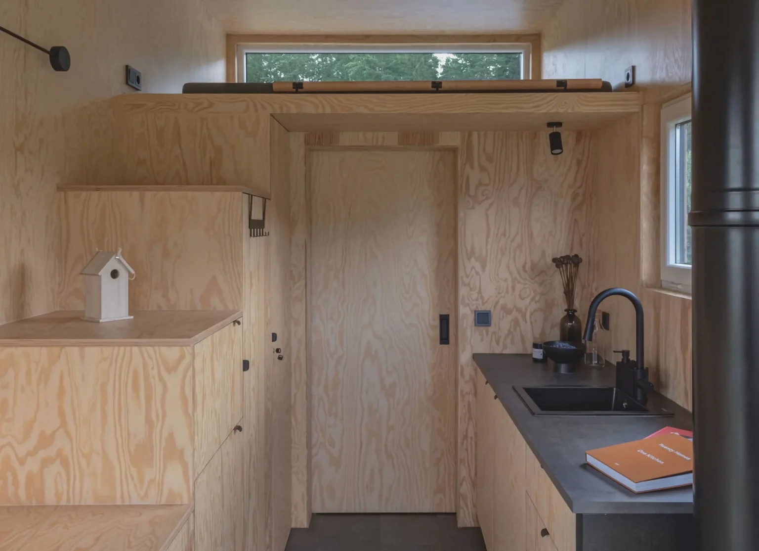 zone cuisine mini maison mobile