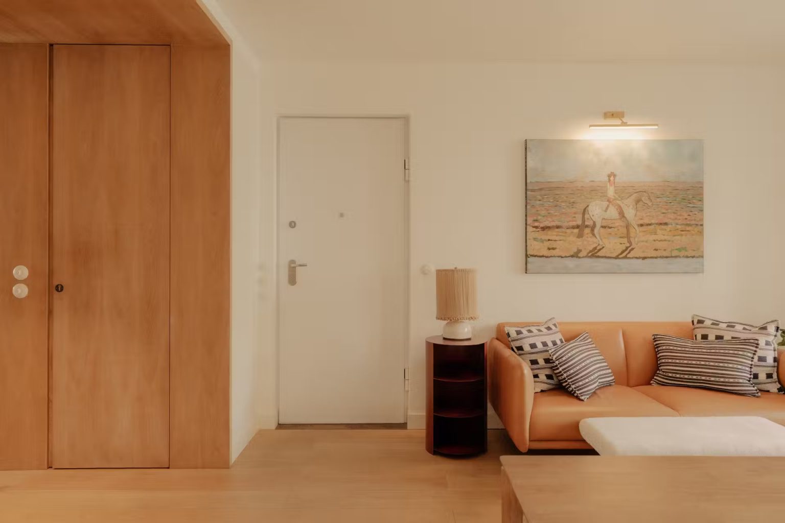 salon salle à manger appartement 65m2