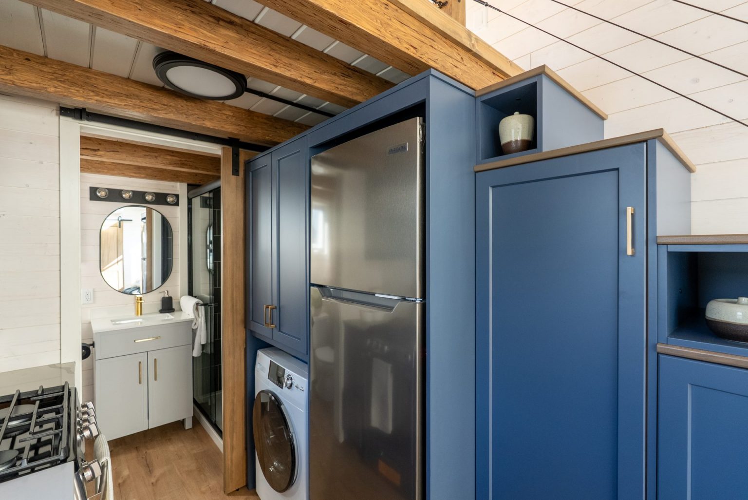 cuisine mini maison mobile Gambier par Rover Homes