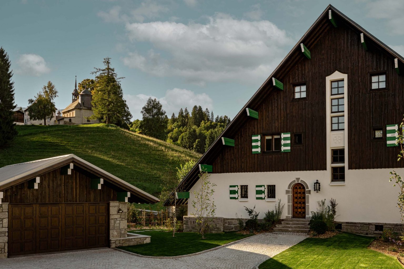chalet Megève avec piscine Le Sarto Iconic House