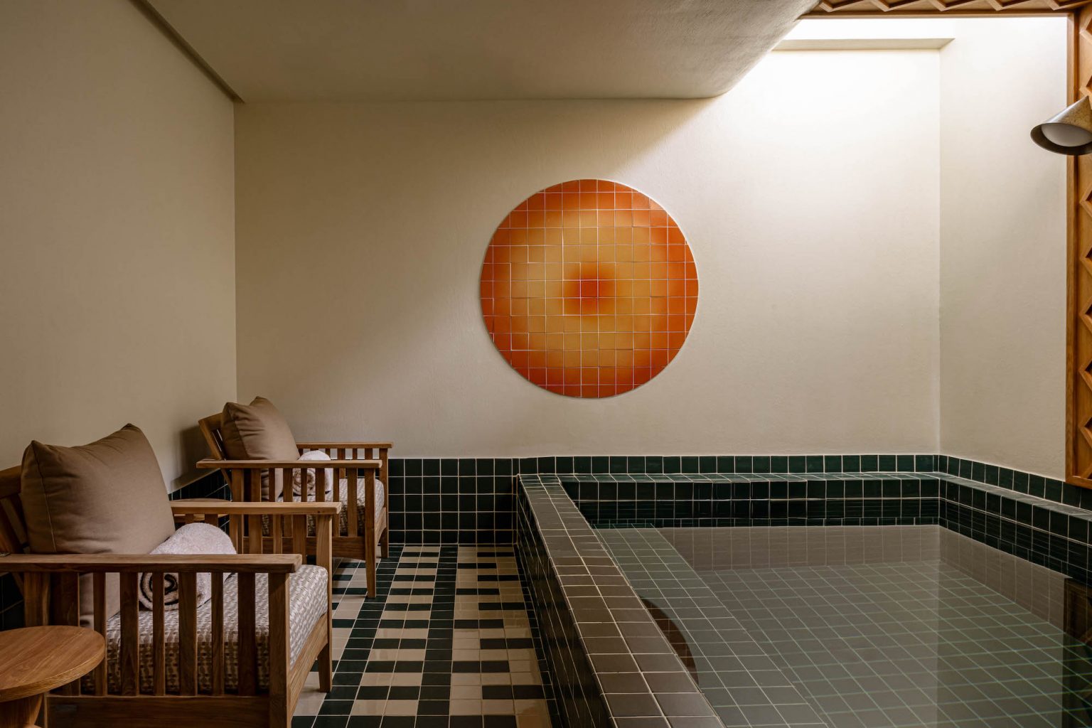 petite piscine intérieure Le Sarto Iconic House