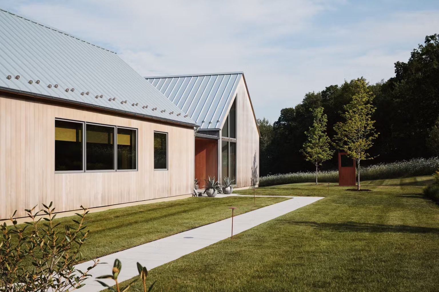 maison en bois décoration contemporaine