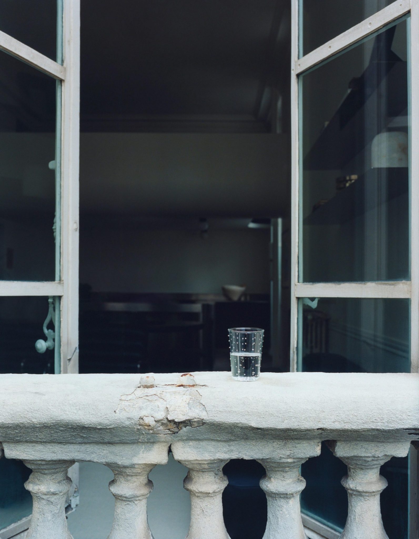 balcon avec garde-corps classique appartement haussmannien 
