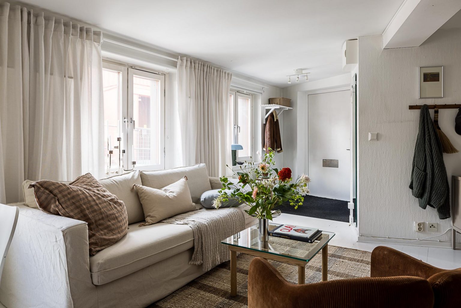 studio 36m2 sous combles décoration scandinave