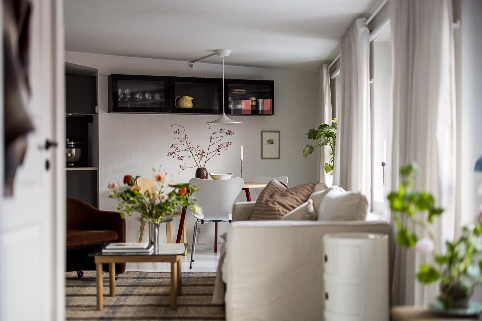 studio 36m2 sous combles décoration scandinave