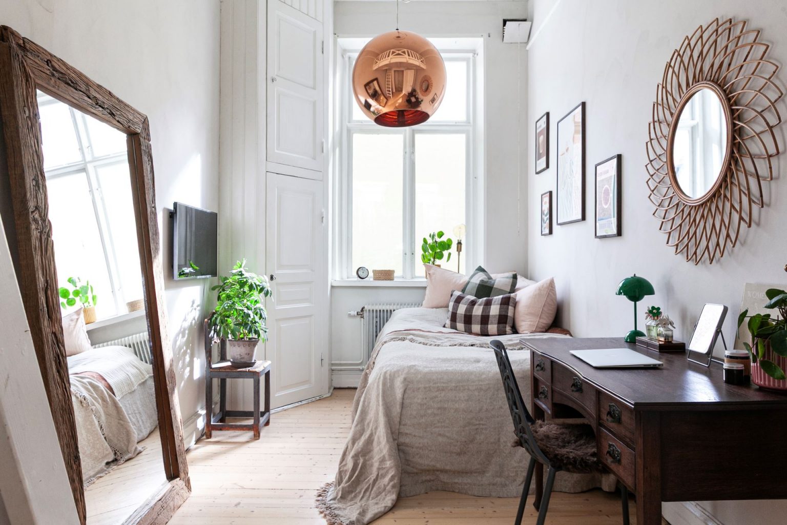 chambre décoration scandinave 