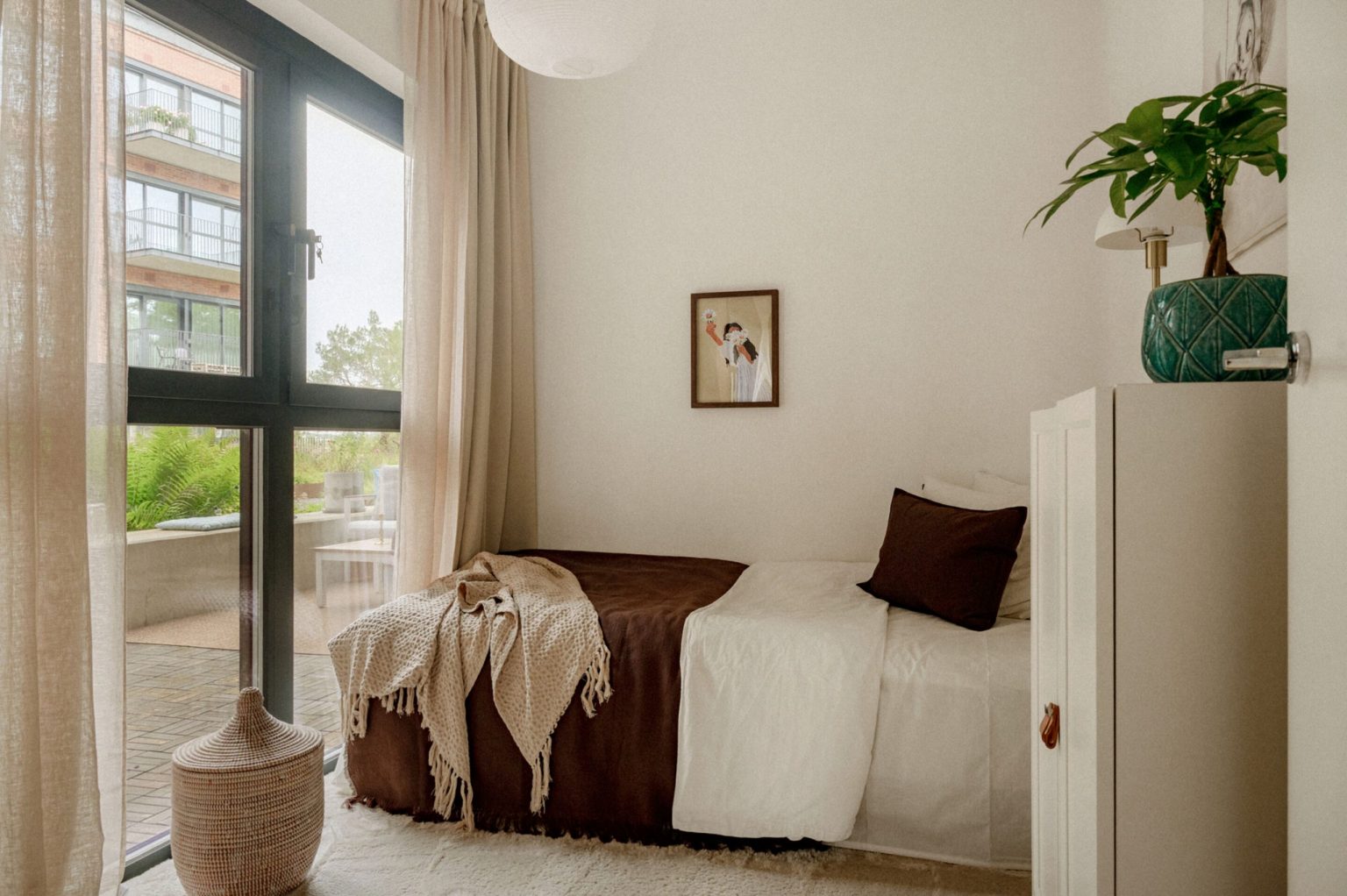 chambre décoration scandinave