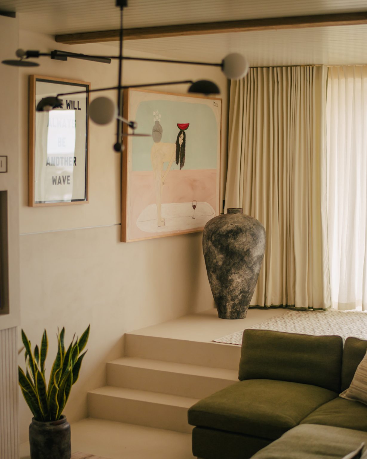 salon canapé intégré décoration contemporaine