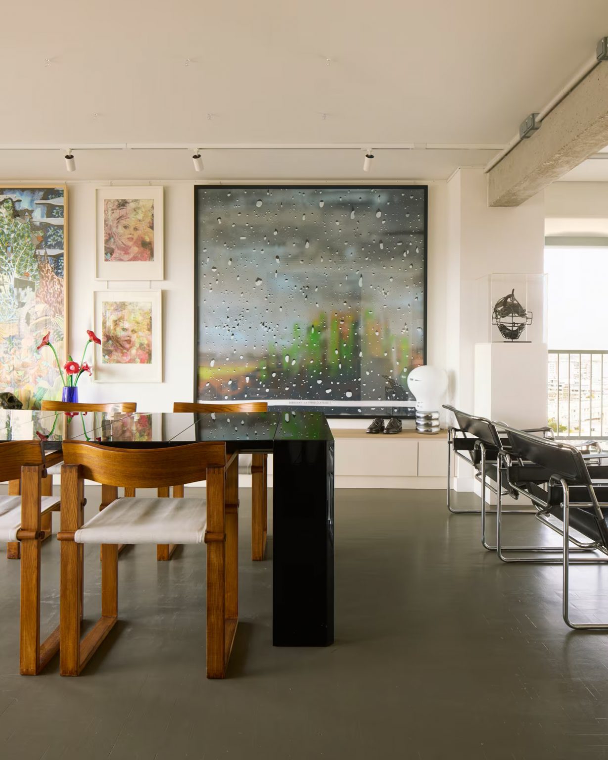 salon décoration contemporaine appartement Paris 