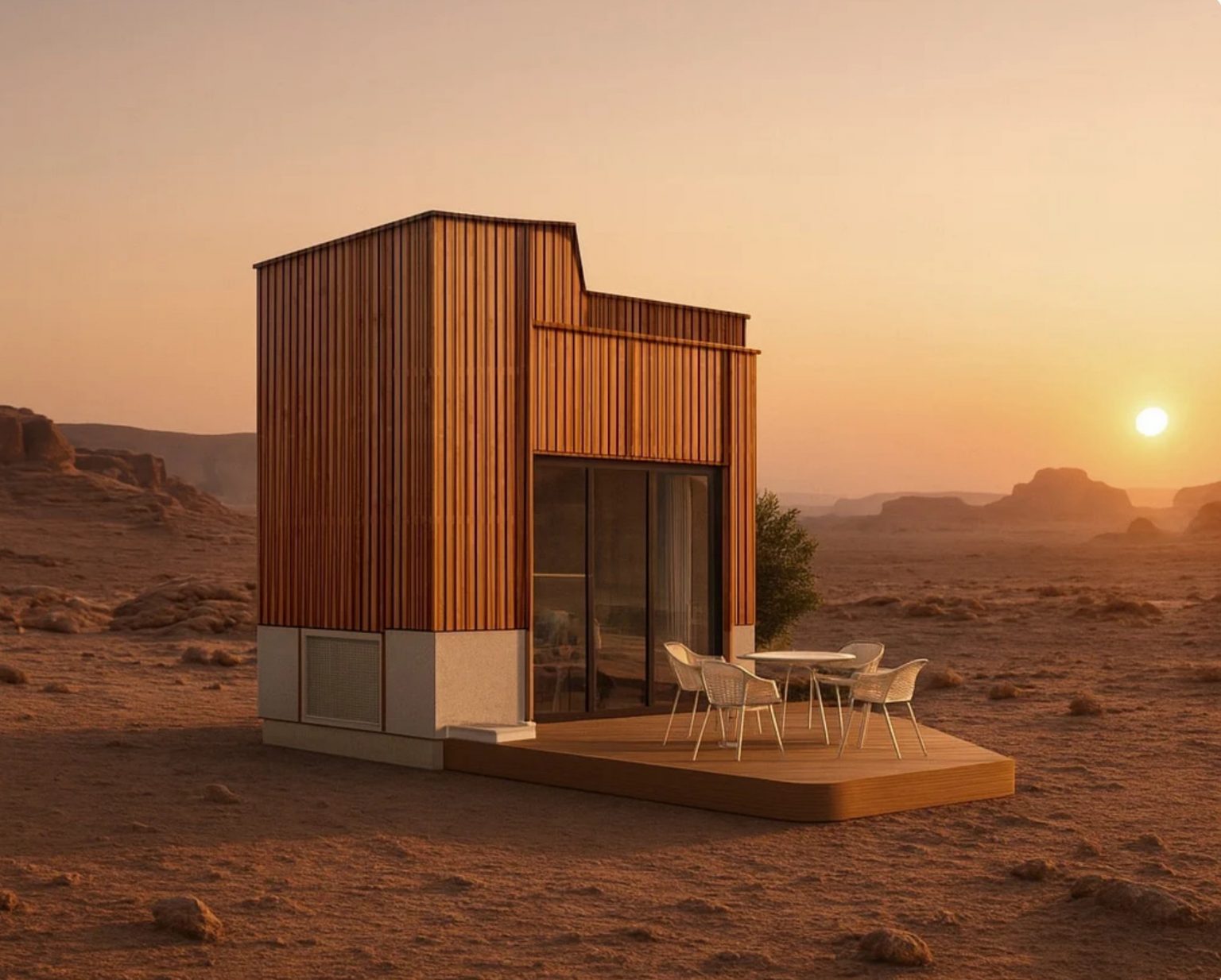 maison de designer de 30m2 Greenkub x Patrick Jouin