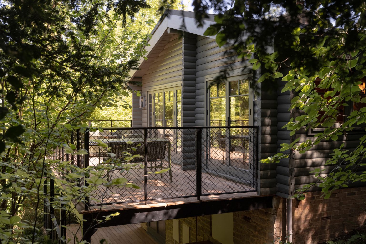 terrasse maison moderne en bois