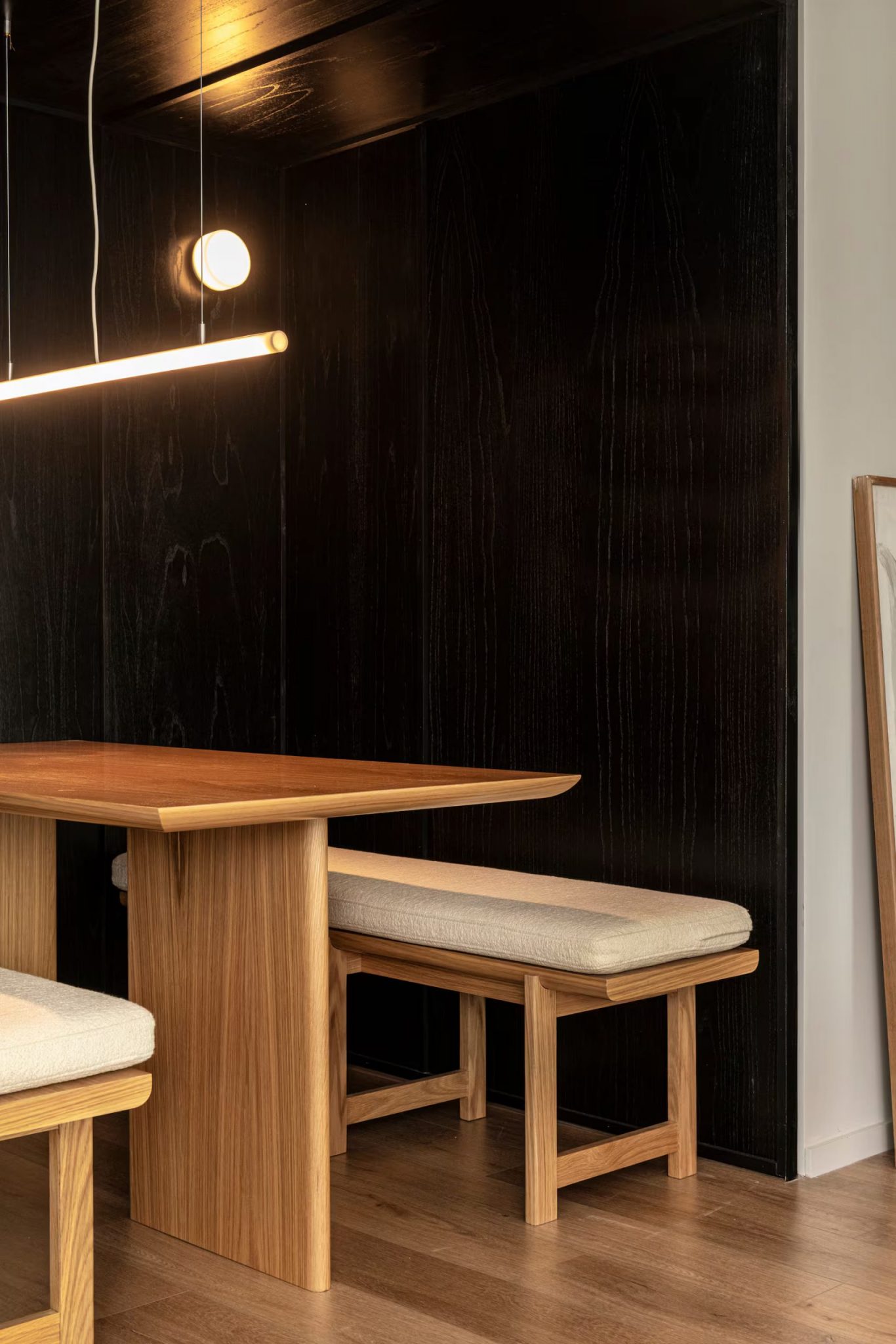 salle à manger décoration contemporaine appartement avec terrasse Buenos Aires