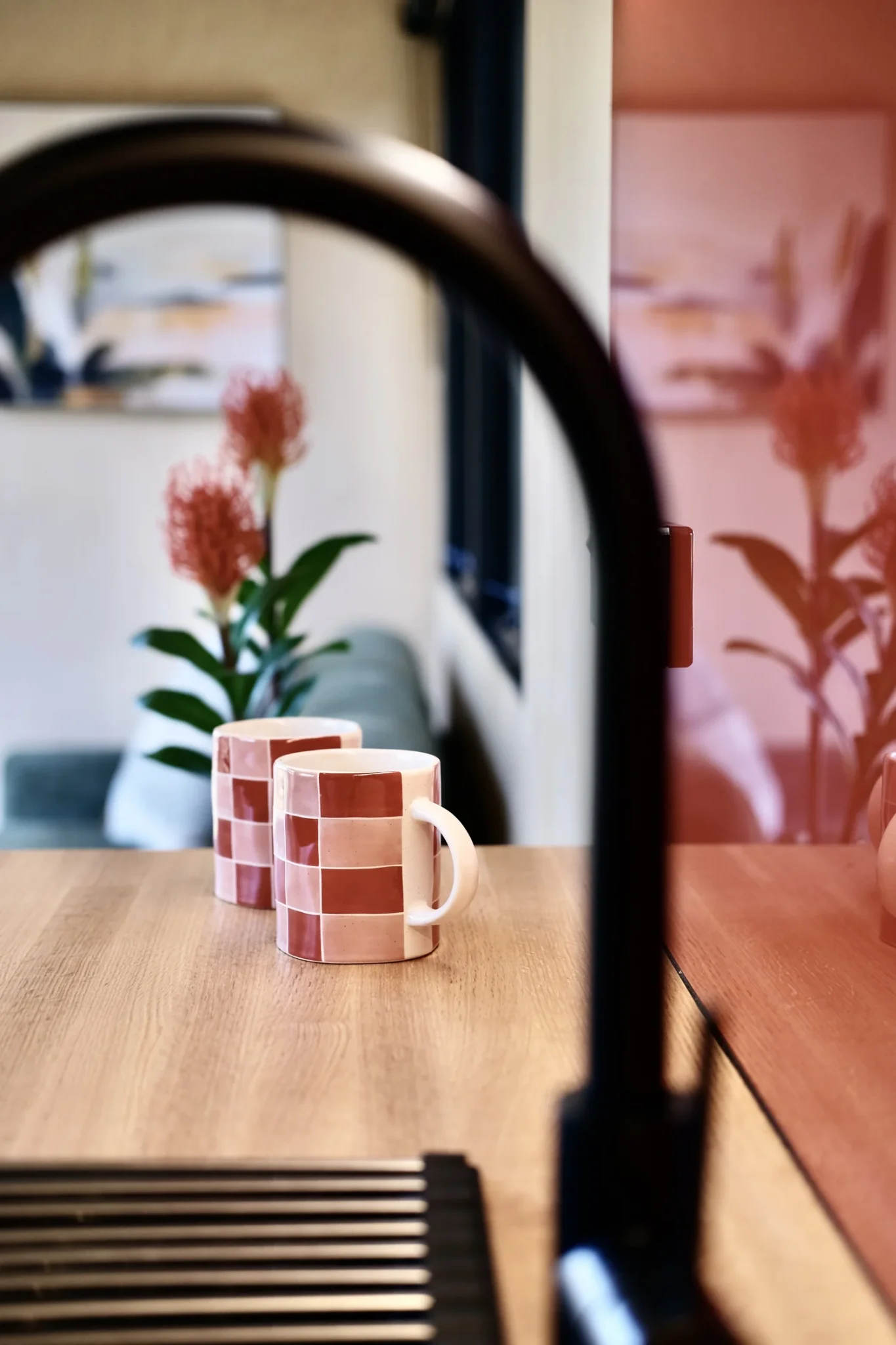 cuisine double hauteur décoration design mini maison mobile par Häuslein