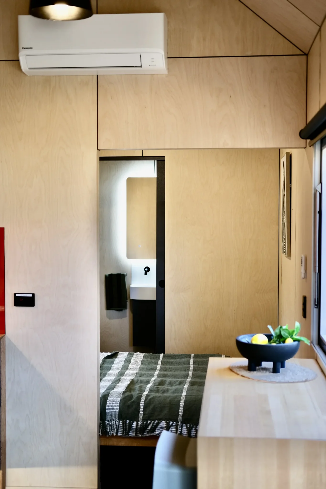 chambre décoration design mini maison mobile par Häuslein