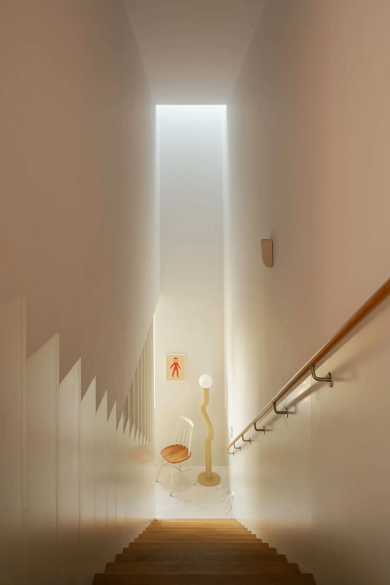 escalier maison de ville Lisbonne décoration design