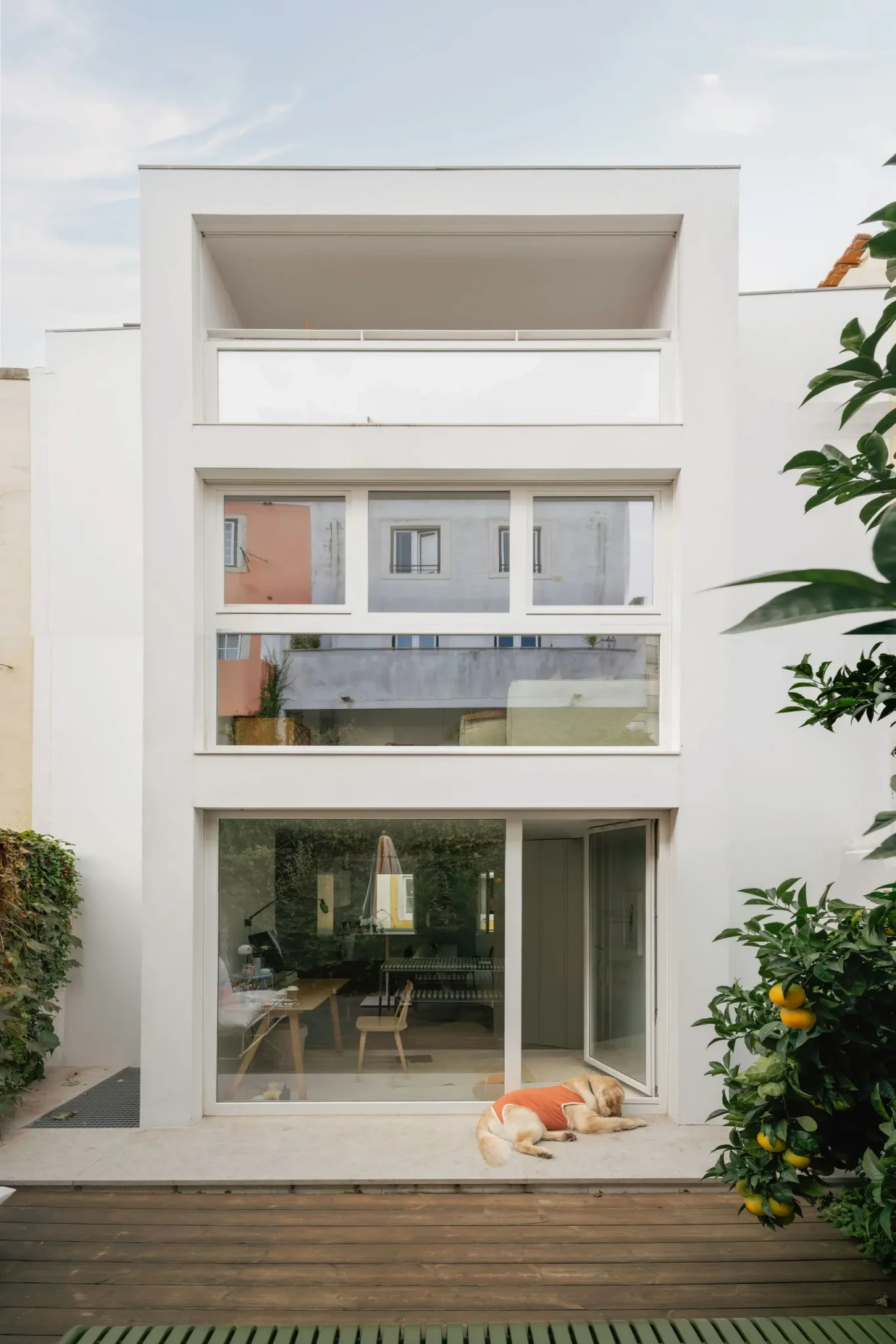 maison de ville contemporaine Lisbonne