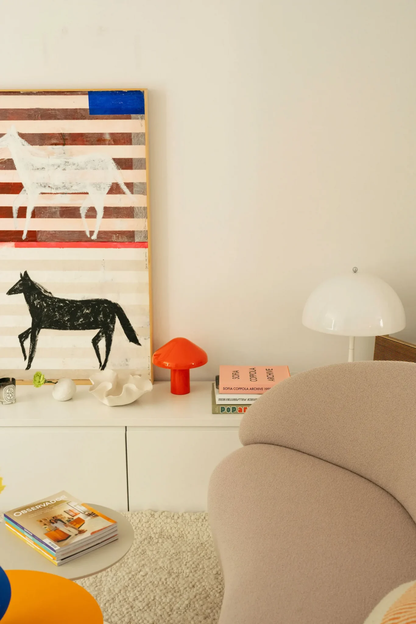 salon maison de ville Lisbonne décoration design