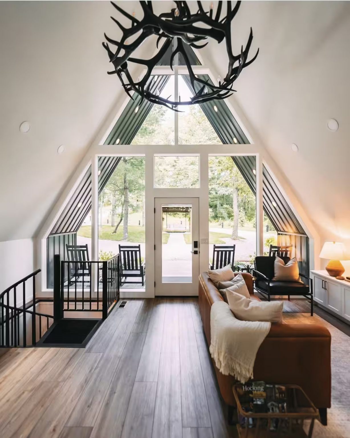 salon maison A-Frame 100m2