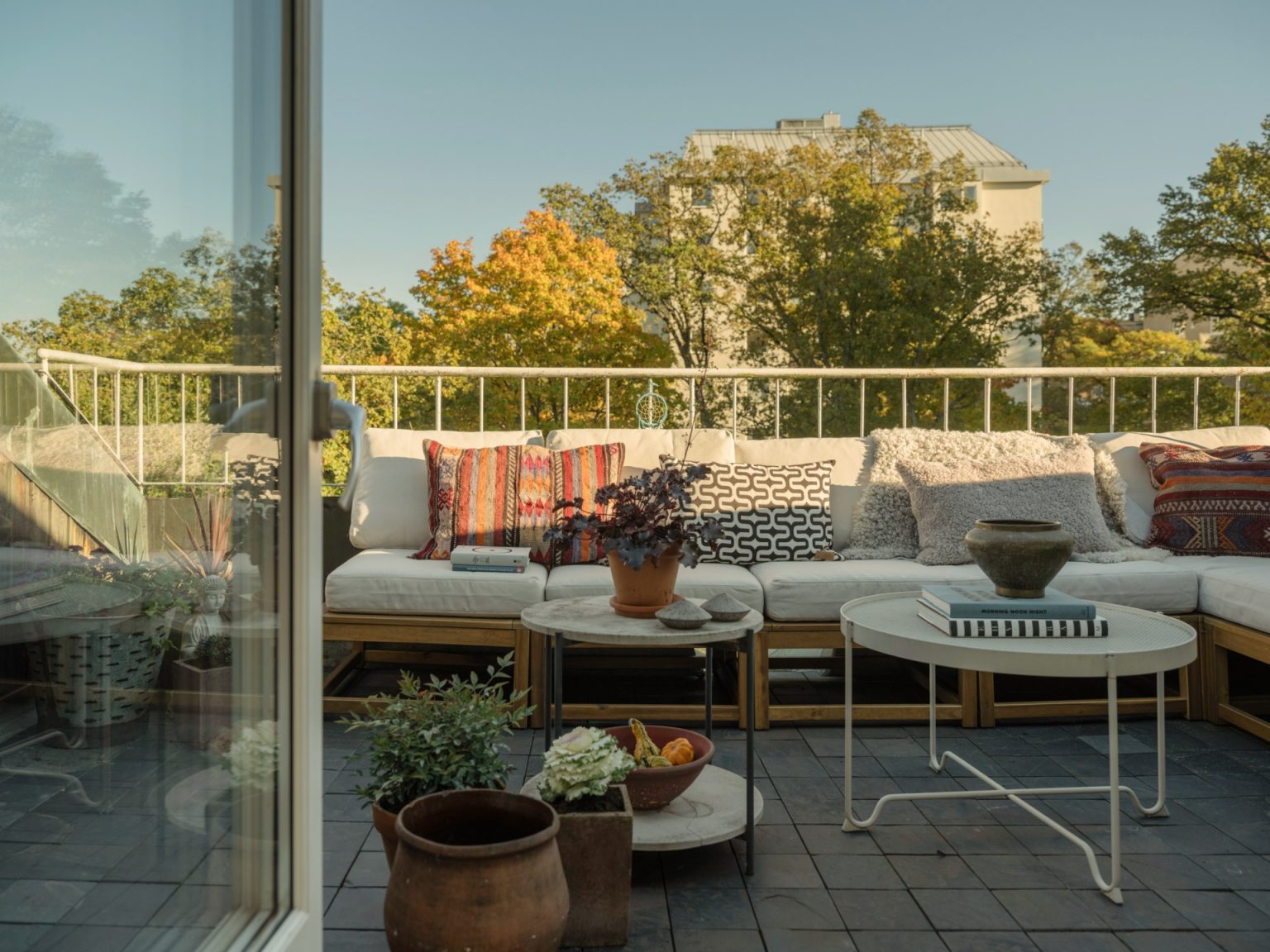terrasse en plein ciel