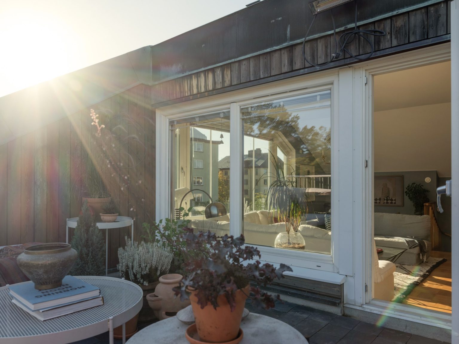 terrasse en plein ciel